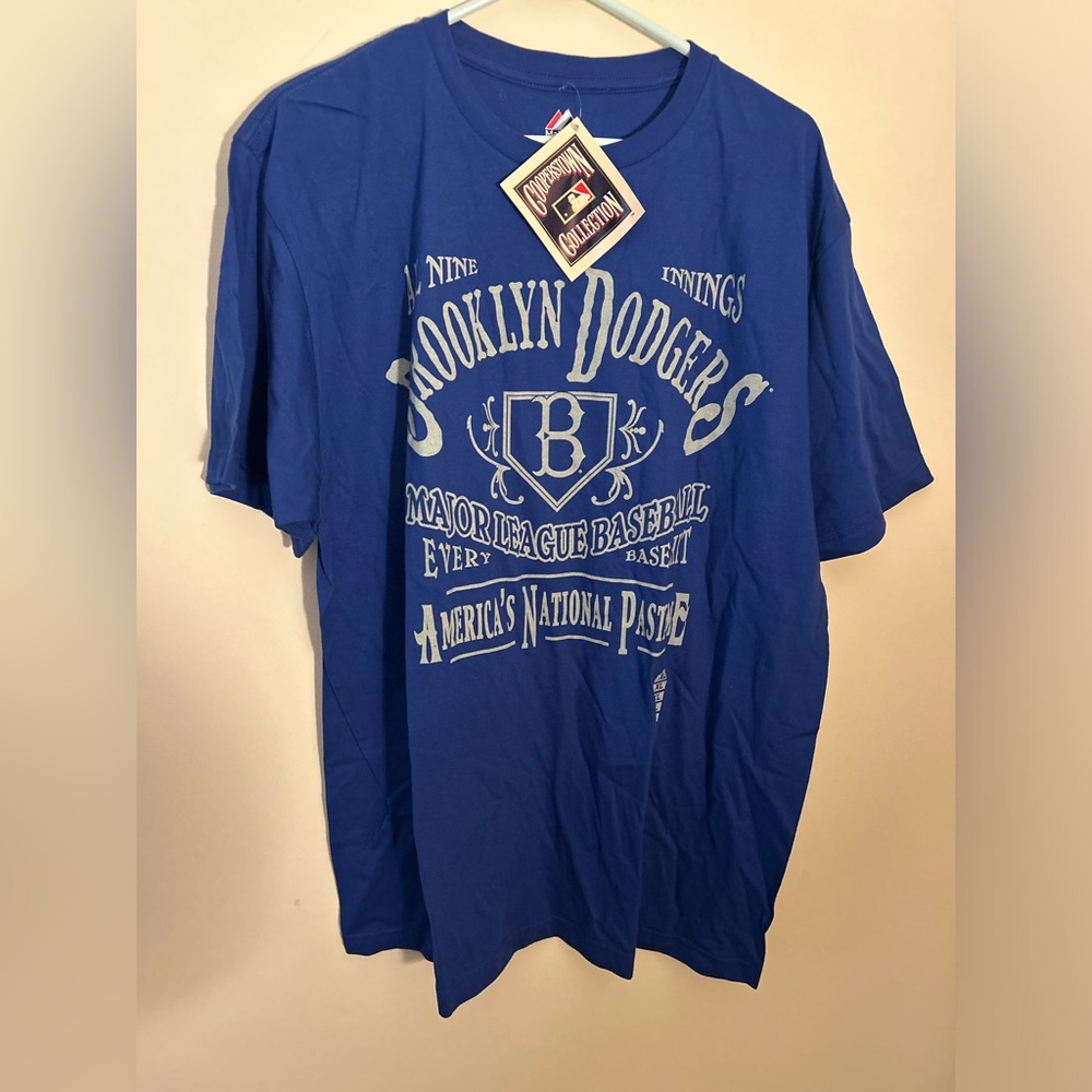 NWT Brooklyn (Los Angeles) Dodgers Cooperstown Classic T-Shirt